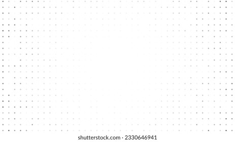 Halftone background with dots. Black and white pop art pattern in comic style. Monochrome dot texture. Vector illustration