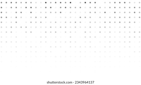 Halftone background with dots. Black and white pop art pattern in comic style. Monochrome dot texture. Vector illustration