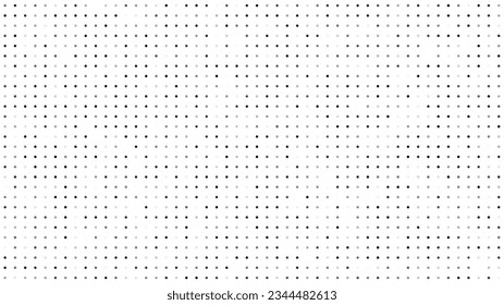 Fondo de semitono con puntos. Patrón de arte pop blanco y negro en estilo cómico. Textura de punto monocroma. Ilustración del vector