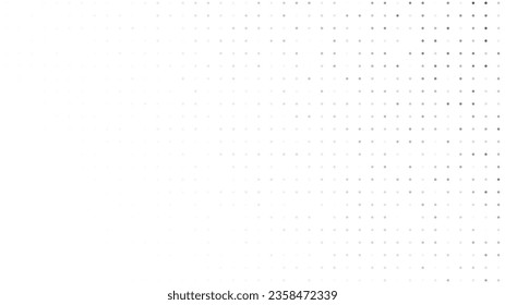 Halftone background with dots. Black and white pop art pattern in comic style. Monochrome dot texture. Vector illustration
