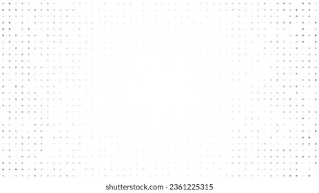 Halftone background with dots. Black and white pop art pattern in comic style. Monochrome dot texture. Vector illustration