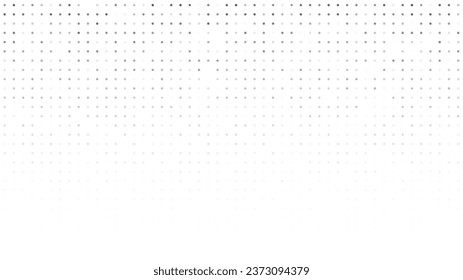 Halftone background with dots. Black and white pop art pattern in comic style. Monochrome dot texture. Vector illustration