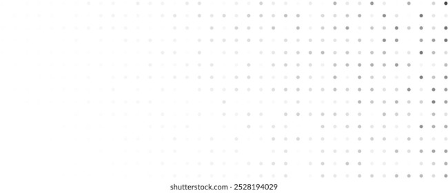 Halftone background with dots. Black and white pop art pattern in comic style. Monochrome dot texture. Vector illustration