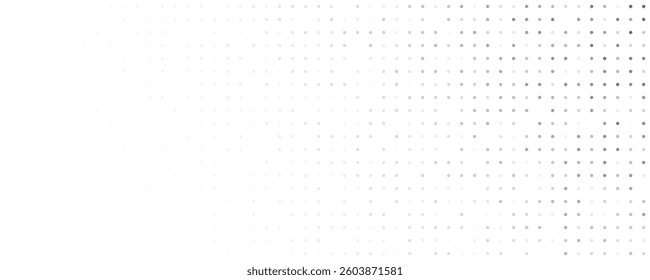 Halftone background with dots. Black and white pop art pattern in comic style. Monochrome dot texture. Vector illustration