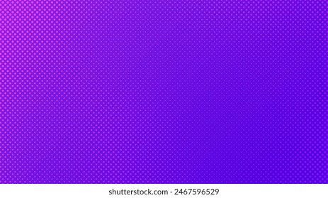 Halftone background with dots. Blue pop art pattern in comic style. Colorful dot texture. Vector illustration