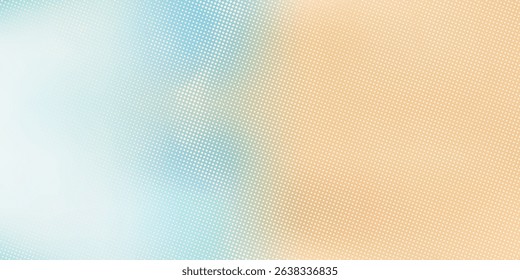 Halftone background with dots. Green pop art pattern in comic style. Colorful dot texture. Vector illustration