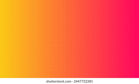 Halftone background with dots. Orange pop art pattern in comic style. Colorful dot texture. Vector illustration
