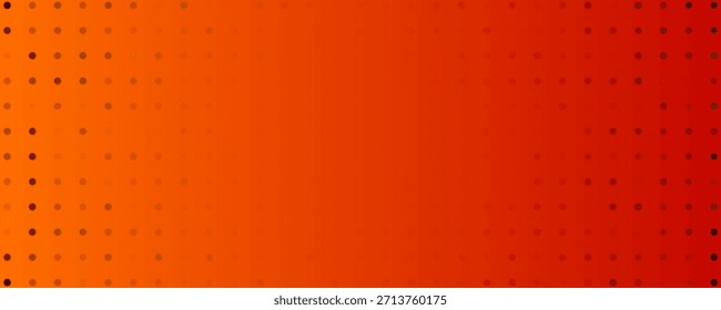 Fondo de semitono con puntos. Patrón de arte pop naranja en estilo cómico. Textura colorida del punto. Ilustración vectorial