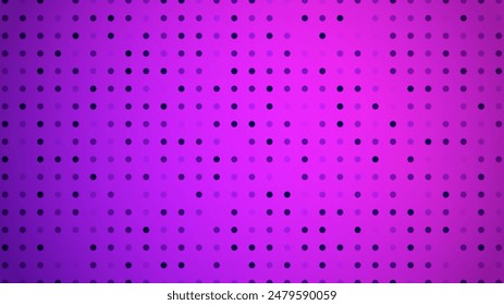 Fondo de semitonos con puntos. Púrpura pop art patrón en estilo cómico. Textura de punto colorido. Ilustración vectorial