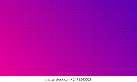 Halftone background with dots. Purple pop art pattern in comic style. Colorful dot texture. Vector illustration