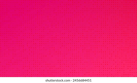 Fondo de semitonos con puntos. Patrón de arte pop rojo en estilo cómico. Textura de punto colorido. Ilustración vectorial