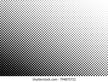 Halftone Background. Dotted Backdrop. Fade Overlay. Abstract Texture. Vector illustration