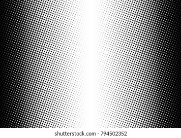 Halftone Background. Dotted Overlay. Points Black and White Texture. Vintage Backdrop. Vector illustration
