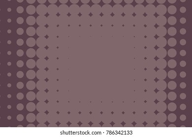 Halftone background. Dotted pattern with circles, dots, point large scale. Design element for web banners, posters, cards, wallpapers, sites. Burgundy, plum color
