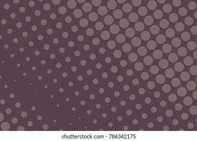 Halftone background. Dotted pattern with circles, dots, point large scale. Design element for web banners, posters, cards, wallpapers, sites. Burgundy, plum color
