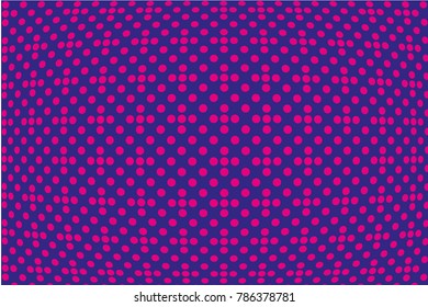 Halftone background. Dotted pattern with circles, dots, point large scale. Design element for web banners, posters, cards, wallpapers, sites. Purple, lilac color