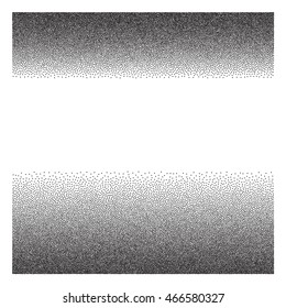 Halftone Background. Dotwork Abstract gradient. Vector illustration