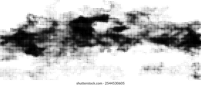  Plano de fundo de meio-tom. Esmaecer Sobreposição Angustiada. Textura Moderna. pontos modernos
