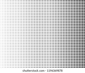 Halftone Background. Fade Dotted Overlay. Digital Gradient. Pop-art style. Grunge Backdrop. Modern futuristic Pattern. Abstract panel. Vector illustration