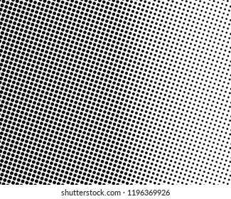 Halftone Background. Fade Dotted Overlay. Digital Gradient. Pop-art style. Grunge Backdrop. Modern futuristic Pattern. Abstract panel. Vector illustration