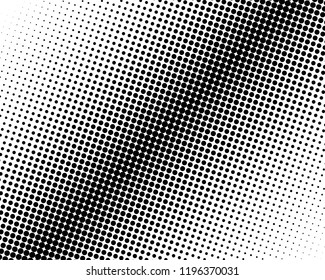Halftone Background. Fade Dotted Overlay. Digital Gradient. Pop-art style. Grunge Backdrop. Modern futuristic Pattern. Abstract panel. Vector illustration