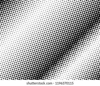 Halftone Background. Fade Dotted Overlay. Digital Gradient. Pop-art style. Grunge Backdrop. Modern futuristic Pattern. Abstract panel. Vector illustration
