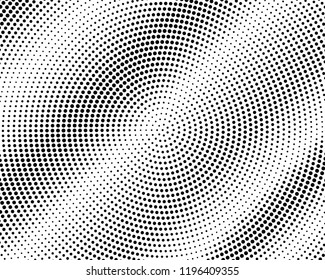 Halftone Background. Fade Dotted Overlay. Digital Gradient. Pop-art style. Grunge Backdrop. Modern futuristic Pattern. Abstract panel. Vector illustration

