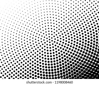 Halftone Background. Fade Dotted Overlay. Digital Gradient. Pop-art style. Grunge Backdrop. Modern futuristic Pattern. Abstract panel. Vector illustration