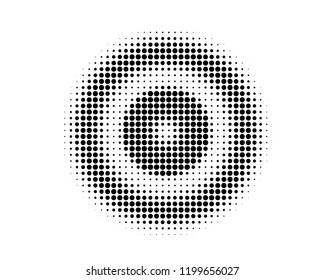 Halftone Background. Fade Dotted Overlay. Digital Gradient. Pop-art style. Grunge Backdrop. Modern futuristic Pattern. Abstract panel. Vector illustration