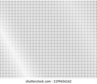 Halftone Background. Fade Dotted Overlay. Digital Gradient. Pop-art style. Grunge Backdrop. Modern futuristic Pattern. Abstract panel. Vector illustration