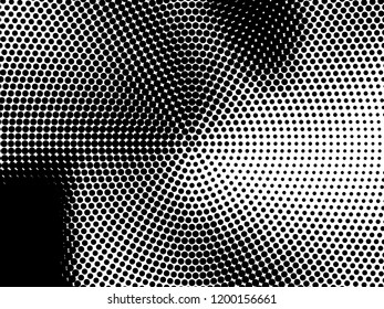 Halftone Background. Fade Dotted Overlay. Digital Gradient. Pop-art style. Grunge Backdrop. Modern futuristic Pattern. Abstract panel. Vector illustration