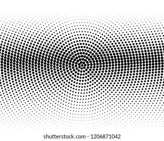 Halftone Background. Fade Dotted Overlay. Digital Gradient. Pop-art style. Grunge Backdrop. Modern futuristic Pattern. Abstract panel. Vector illustration