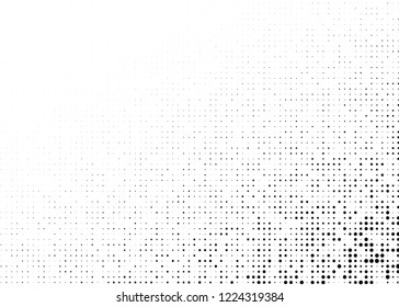 Halftone Background. Fade Dotted Overlay. Digital Gradient. Pop-art style. Grunge Backdrop. Modern futuristic Pattern. Abstract panel. Vector illustration