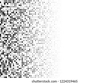 Halftone Background. Fade Dotted Overlay. Digital Gradient. Pop-art style. Grunge Backdrop. Modern futuristic Pattern. Abstract panel. Vector illustration