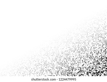 Halftone Background. Fade Dotted Overlay. Digital Gradient. Pop-art style. Grunge Backdrop. Modern futuristic Pattern. Abstract panel. Vector illustration