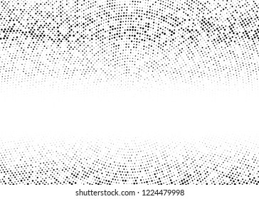 Halftone Background. Fade Dotted Overlay. Digital Gradient. Pop-art style. Grunge Backdrop. Modern futuristic Pattern. Abstract panel. Vector illustration