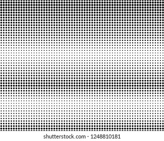 Halftone Background. Fade Dotted Overlay. Digital Gradient. Pop-art style. Grunge Backdrop. Modern futuristic Pattern. Abstract panel. Vector illustration