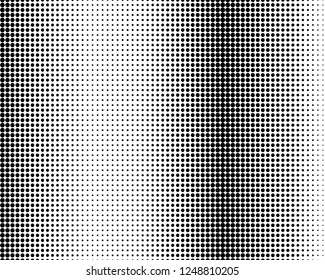 Halftone Background. Fade Dotted Overlay. Digital Gradient. Pop-art style. Grunge Backdrop. Modern futuristic Pattern. Abstract panel. Vector illustration