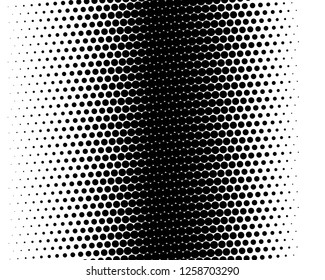 Halftone Background. Fade Dotted Overlay. Digital Gradient. Pop-art style. Grunge Backdrop. Modern futuristic Pattern. Abstract panel. Vector illustration