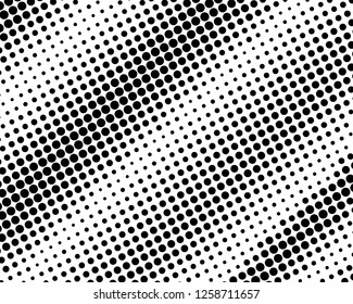 Halftone Background. Fade Dotted Overlay. Digital Gradient. Pop-art style. Grunge Backdrop. Modern futuristic Pattern. Abstract panel. Vector illustration