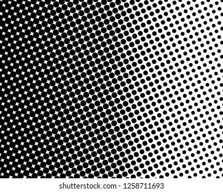 Halftone Background. Fade Dotted Overlay. Digital Gradient. Pop-art style. Grunge Backdrop. Modern futuristic Pattern. Abstract panel. Vector illustration