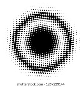 Halftone Background. Fade Dotted Overlay. Digital Gradient. Pop-art style. Grunge Backdrop. Modern futuristic Pattern. Abstract panel. Vector illustration 
