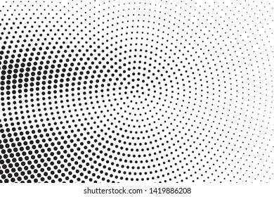Halftone Background. Fade Dotted Overlay. Digital Gradient. Pop-art style. Grunge Backdrop. Modern futuristic Pattern. Abstract panel. Vector illustration