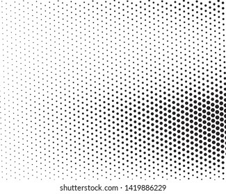 Halftone Background. Fade Dotted Overlay. Digital Gradient. Pop-art style. Grunge Backdrop. Modern futuristic Pattern. Abstract panel. Vector illustration