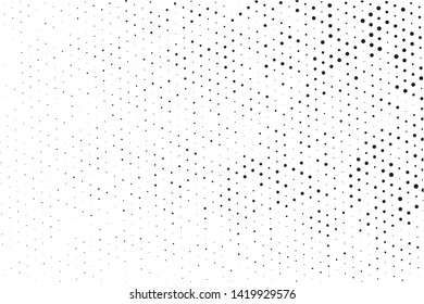 Halftone Background. Fade Dotted Overlay. Digital Gradient. Pop-art style. Grunge Backdrop. Modern futuristic Pattern. Abstract panel. Vector illustration