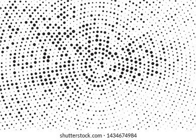 Halftone Background. Fade Dotted Overlay. Digital Gradient. Pop-art style. Grunge Backdrop. Modern futuristic Pattern. Abstract panel. Vector illustration