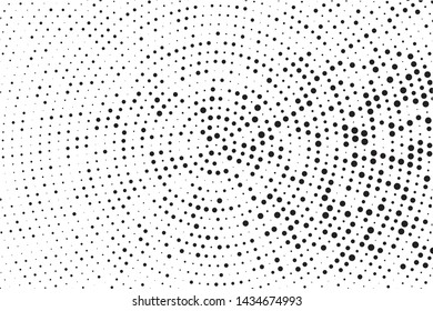 Halftone Background. Fade Dotted Overlay. Digital Gradient. Pop-art style. Grunge Backdrop. Modern futuristic Pattern. Abstract panel. Vector illustration
