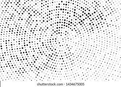Halftone Background. Fade Dotted Overlay. Digital Gradient. Pop-art style. Grunge Backdrop. Modern futuristic Pattern. Abstract panel. Vector illustration