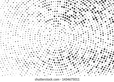Halftone Background. Fade Dotted Overlay. Digital Gradient. Pop-art style. Grunge Backdrop. Modern futuristic Pattern. Abstract panel. Vector illustration