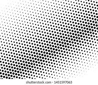 Halftone Background. Fade Dotted Overlay. Digital Gradient. Pop-art style. Grunge Backdrop. Modern futuristic Pattern. Abstract panel. Vector illustration